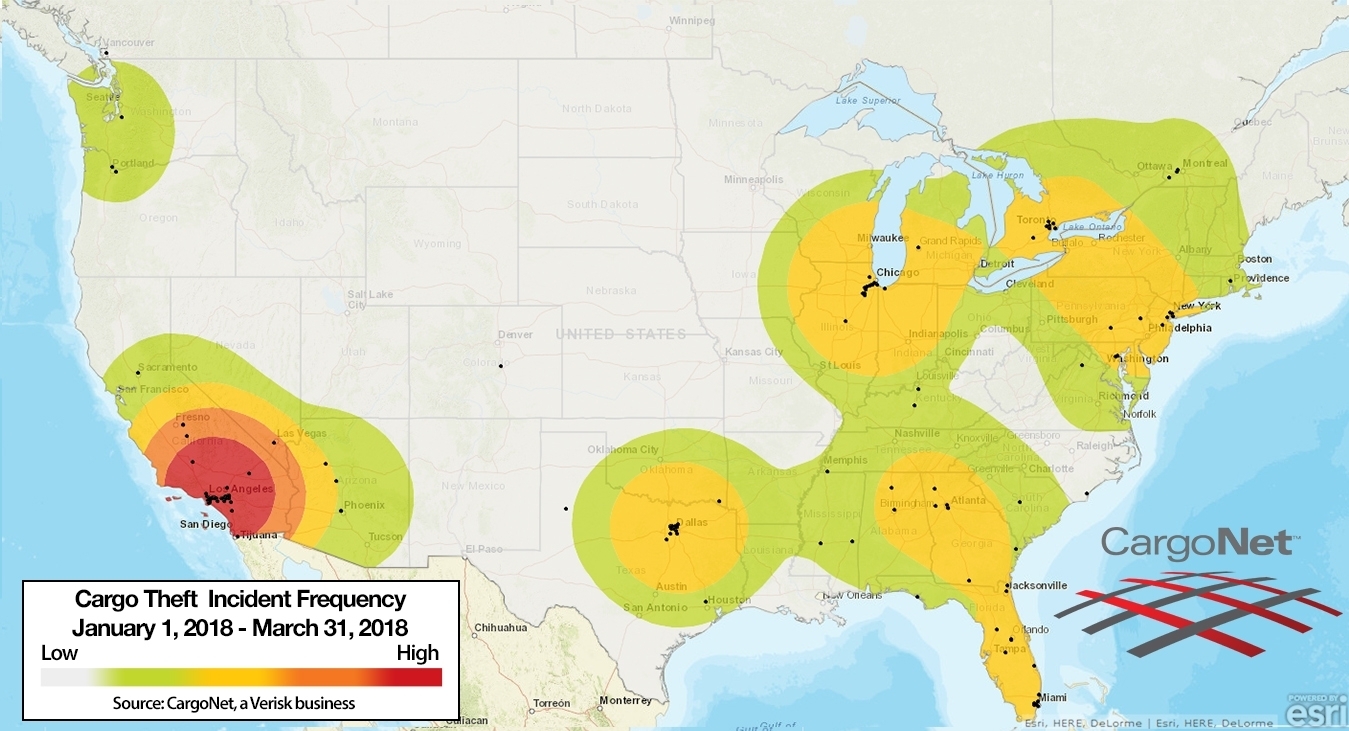 Cargo Theft Incident Frequency